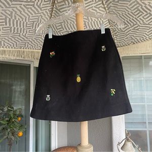Vintage embroidered skirt